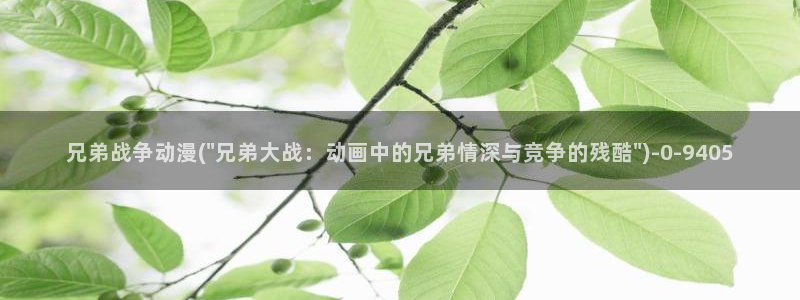 三体动漫：兄弟战争动漫(\